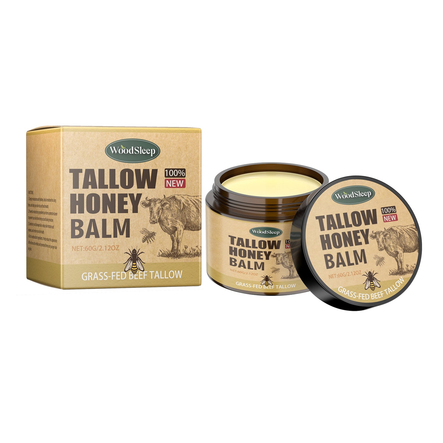 Tallow Honey Facial Moisturizer