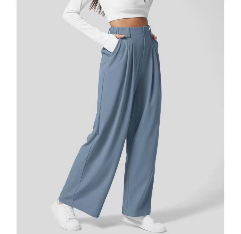 High Waist Wide Leg Pants