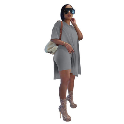 Summer Short-Sleeved Suit