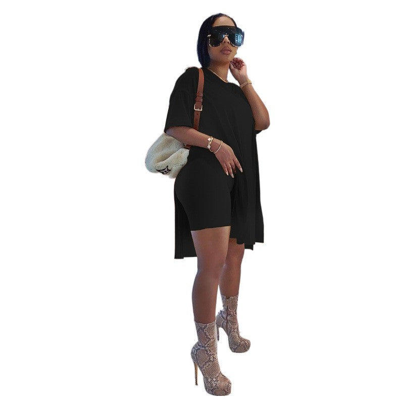 Summer Short-Sleeved Suit