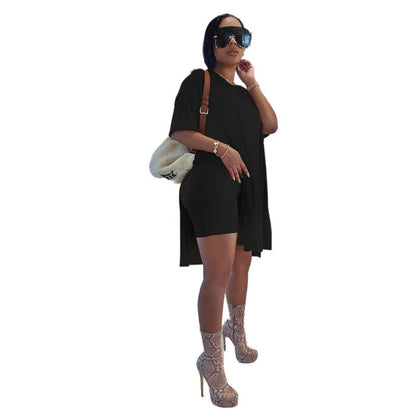 Summer Short-Sleeved Suit