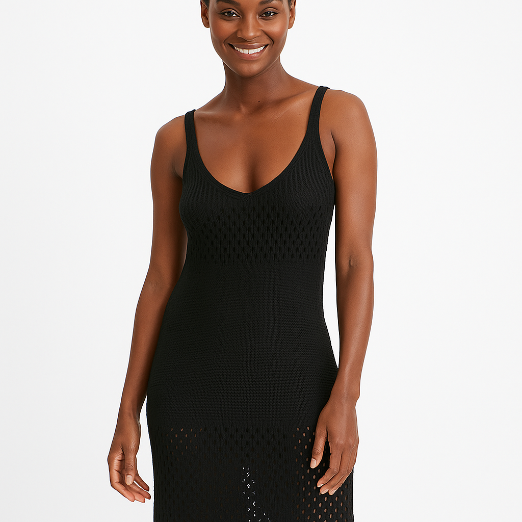 SwayKnit™ Slit Dress